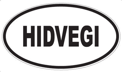 HIDVEGI - Oval Magnet
