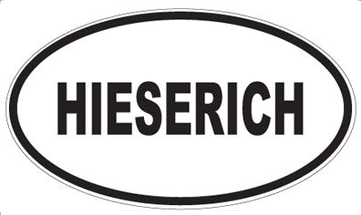HIESERICH - Oval Magnet