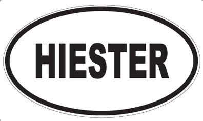 HIESTER - Oval Magnet