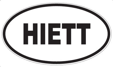 HIETT - Oval Magnet