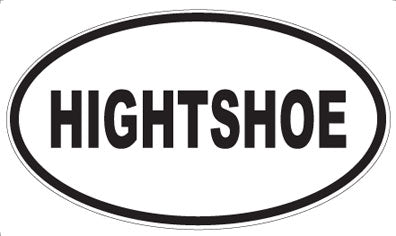 HIGHTSHOE - Oval Magnet