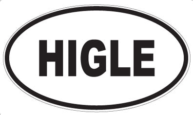 HIGLE - Oval Magnet