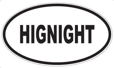 HIGNIGHT - Oval Magnet