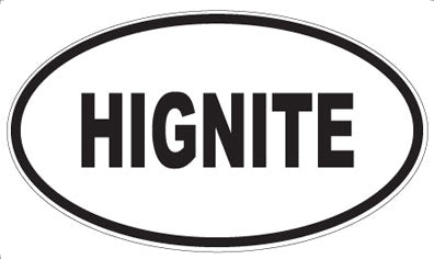 HIGNITE - Oval Magnet