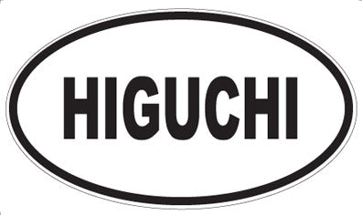 HIGUCHI - Oval Magnet