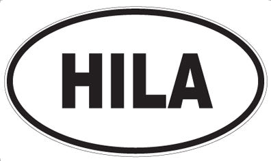 HILA - Oval Magnet