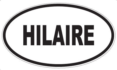 HILAIRE - Oval Magnet