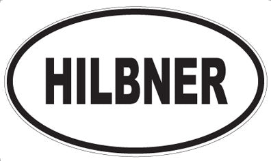 HILBNER - Oval Magnet