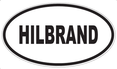 HILBRAND - Oval Magnet