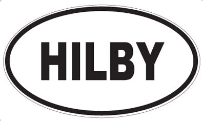 HILBY - Oval Magnet