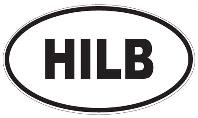 HILB - Oval Magnet