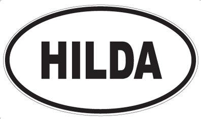 HILDA - Oval Magnet