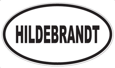 HILDEBRANDT - Oval Magnet