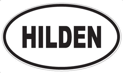 HILDEN - Oval Magnet