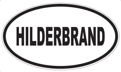 HILDERBRAND - Oval Magnet