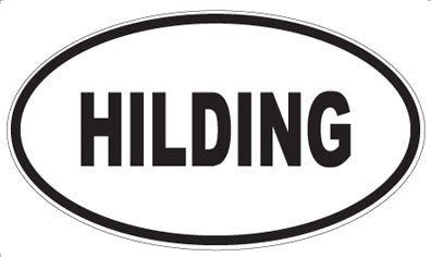 HILDING - Oval Magnet