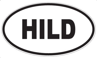 HILD - Oval Magnet