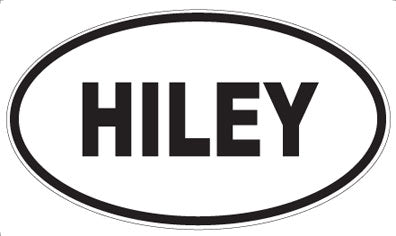 HILEY - Oval Magnet