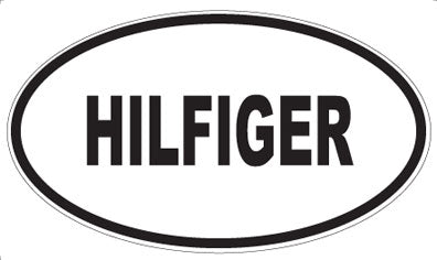 HILFIGER - Oval Magnet
