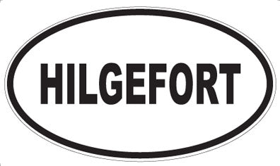 HILGEFORT - Oval Magnet