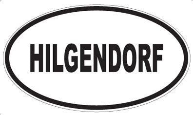 HILGENDORF - Oval Magnet