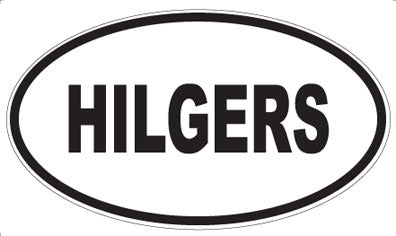 HILGERS - Oval Magnet