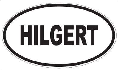 HILGERT - Oval Magnet