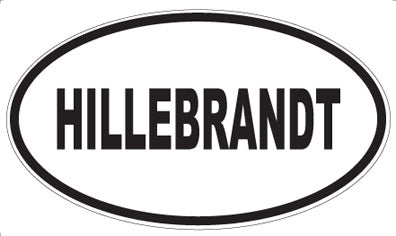 HILLEBRANDT - Oval Magnet
