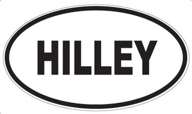 HILLEY - Oval Magnet
