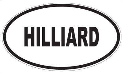 HILLIARD - Oval Magnet