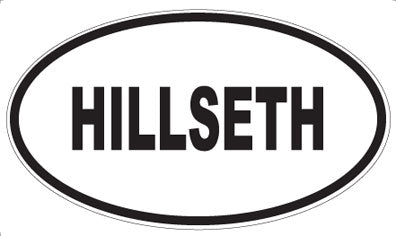 HILLSETH - Oval Magnet