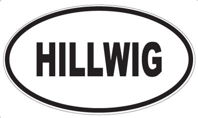 HILLWIG - Oval Magnet