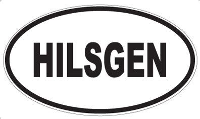 HILSGEN - Oval Magnet