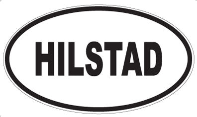 HILSTAD - Oval Magnet
