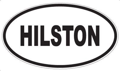 HILSTON - Oval Magnet