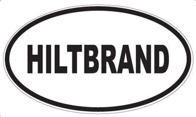 HILTBRAND - Oval Magnet
