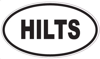 HILTS - Oval Magnet