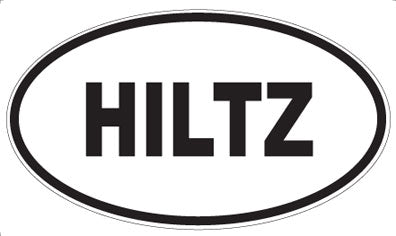 HILTZ - Oval Magnet