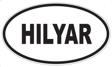 HILYAR - Oval Magnet