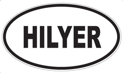 HILYER - Oval Magnet