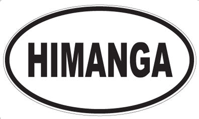 HIMANGA - Oval Magnet