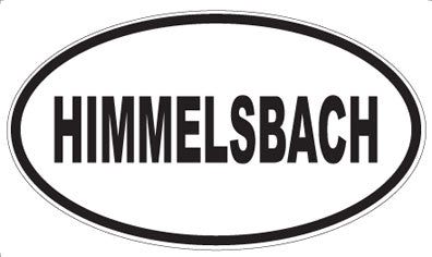 HIMMELSBACH - Oval Sticker
