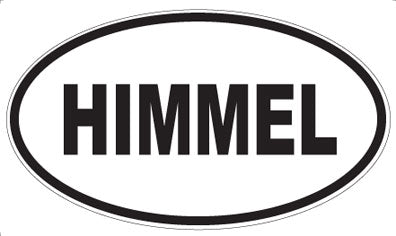 HIMMEL - Oval Magnet