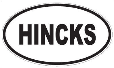 HINCKS - Oval Magnet