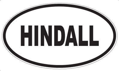HINDALL - Oval Magnet