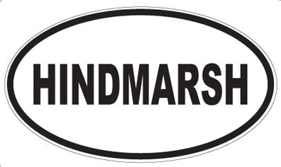 HINDMARSH - Oval Magnet
