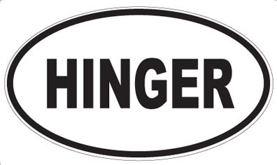 HINGER - Oval Magnet