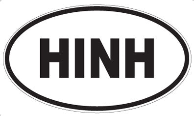 HINH - Oval Sticker
