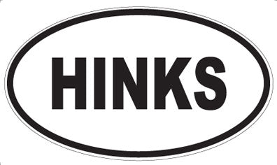 HINKS - Oval Magnet