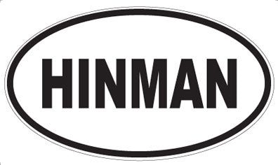 HINMAN - Oval Magnet